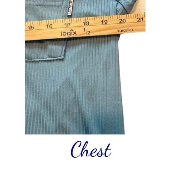 Nine West Pajama Set Cozy, Chic & Brand NWT, Size XL - Blue - Picture 8 of 9